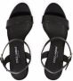 Dolce & Gabbana logo-plaque platform sandals Black - Thumbnail 4