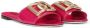 Dolce & Gabbana DG-logo patent leather sandals Pink - Thumbnail 2