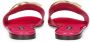 Dolce & Gabbana DG-logo patent leather sandals Pink - Thumbnail 3
