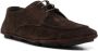 Dolce & Gabbana logo-plaque suede derby shoes Brown - Thumbnail 2