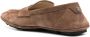 Dolce & Gabbana logo-plaque suede loafers Brown - Thumbnail 3