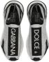 Dolce & Gabbana Fast rhinestone-embellished sneakers White - Thumbnail 4