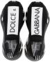 Dolce & Gabbana logo-print panelled sneakers Black - Thumbnail 4