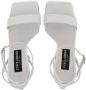 Dolce & Gabbana 3.5 105mm patent leather sandals White - Thumbnail 4