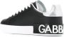 Dolce & Gabbana Portofino leather sneakers Black - Thumbnail 3