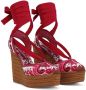 Dolce & Gabbana Majolica-print espadrilles Red - Thumbnail 2