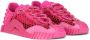 Dolce & Gabbana mesh-panelled low-top sneakers Pink - Thumbnail 2