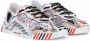 Dolce & Gabbana Milano NS1 hand-painted sneakers White - Thumbnail 2