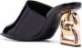 Dolce & Gabbana monogram heel mules Black - Thumbnail 3