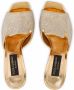 Dolce & Gabbana 3.5 105mm rhinestone-embellished mules Gold - Thumbnail 4