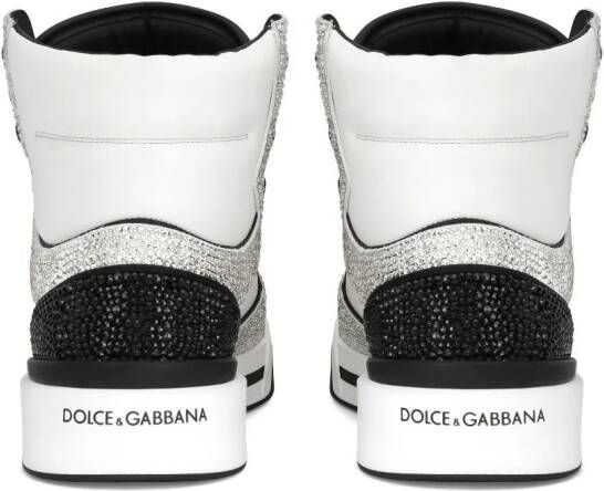 Dolce & Gabbana New Roma high-top sneakers White
