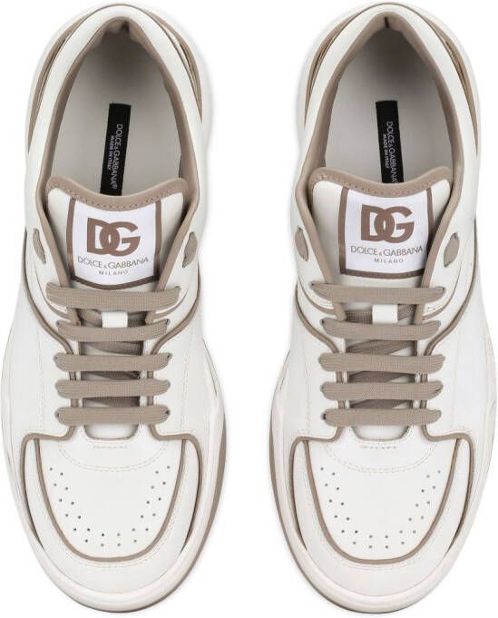 Dolce & Gabbana New Roma leather sneakers White