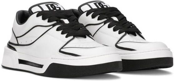 Dolce & Gabbana New Roma leather sneakers White