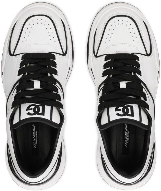 Dolce & Gabbana New Roma leather sneakers White