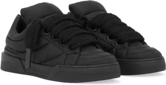 Dolce & Gabbana New Roma padded sneakers Black