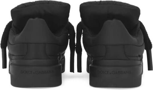 Dolce & Gabbana New Roma padded sneakers Black