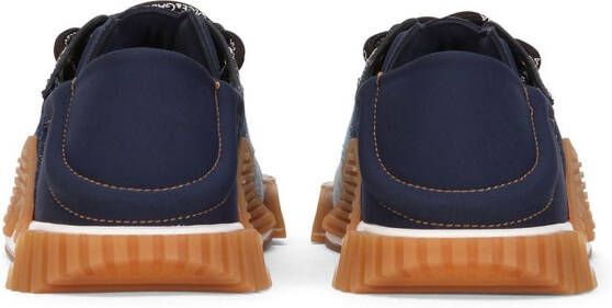 Dolce & Gabbana Ns1 denim slip-on sneakers Blue