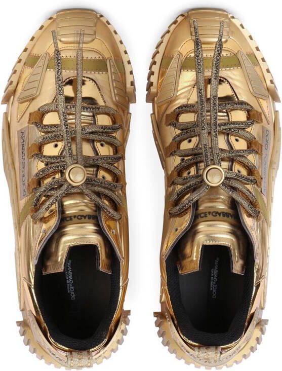 Dolce & Gabbana NS1 low-top sneakers Gold