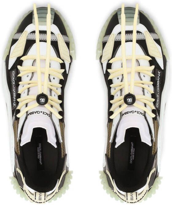 Dolce & Gabbana NS1 multi-panel sneakers Neutrals