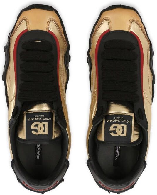Dolce & Gabbana Old Runner low-top sneakers Gold