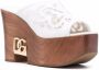 Dolce & Gabbana open-toe platform-sole mules White - Thumbnail 2