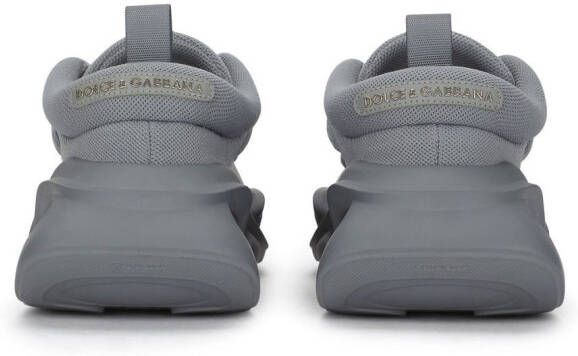 Dolce & Gabbana padded lace-up sneakers Grey