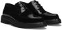 Dolce & Gabbana Paint leather derby shoes Black - Thumbnail 2