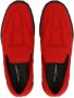 Dolce & Gabbana panelled almond-toe slippers Red - Thumbnail 4