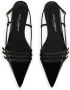 Dolce & Gabbana patent-finish leather ballerina shoes Black - Thumbnail 4