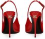 Dolce & Gabbana patent-finish leather pumps Red - Thumbnail 3
