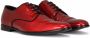 Dolce & Gabbana patent leather Derby shoes Red - Thumbnail 2
