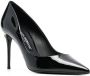 Dolce & Gabbana Cardinale 90mm patent leather pumps Black - Thumbnail 2