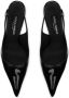 Dolce & Gabbana patent-leather slingback pumps Black - Thumbnail 4