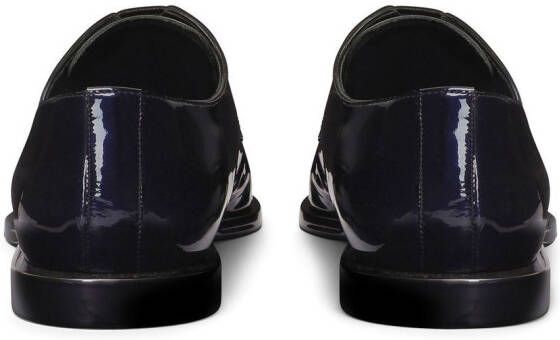 Dolce & Gabbana patent leather derby shoes Black