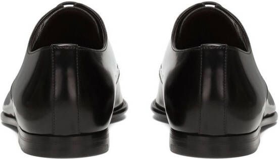 Dolce & Gabbana pointed-toe Derby shoes Black