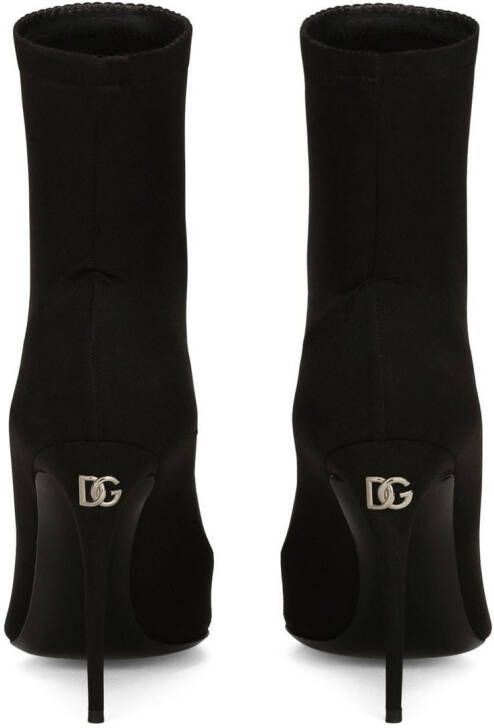 Dolce & Gabbana KIM DOLCE&GABBANA sock ankle boots Black