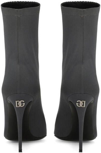 Dolce & Gabbana KIM DOLCE&GABBANA sock ankle boots Grey