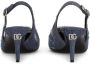 Dolce & Gabbana 60mm patchwork-denim slingback pumps Blue - Thumbnail 3