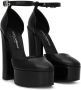Dolce & Gabbana 145mm patent leather platform pumps Black - Thumbnail 2