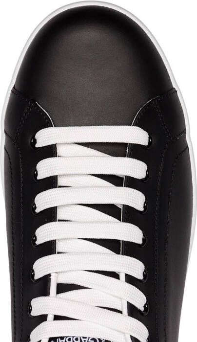 Dolce & Gabbana Portofino lace-up sneakers Black