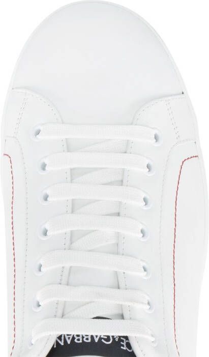 Dolce & Gabbana Portofino lace-up sneakers White