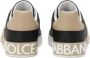 Dolce & Gabbana Portofino leather sneakers Black - Thumbnail 3