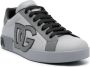 Dolce & Gabbana Portofino leather sneakers Grey - Thumbnail 2