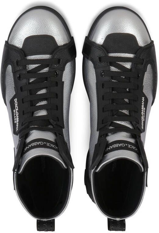 Dolce & Gabbana Portofino Light high-top sneakers Black