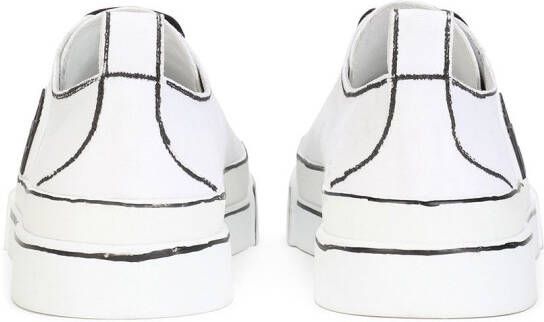 Dolce & Gabbana Portofino Light lace-up sneakers White
