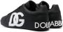 Dolce & Gabbana Portofino logo-print sneakers Black - Thumbnail 3