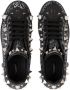 Dolce & Gabbana Portofino stud-embellished sneakers Black - Thumbnail 4