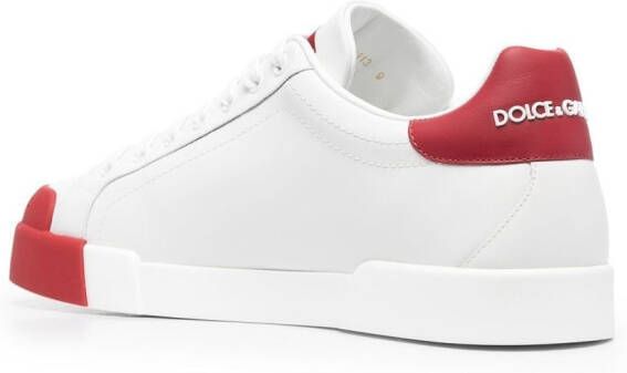 Dolce & Gabbana Portofino two-tone sneakers White