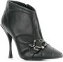Dolce & Gabbana quilted buckled leather booties Black - Thumbnail 2