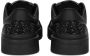 Dolce & Gabbana rhinestone-embellished leather sneakers Black - Thumbnail 3